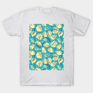 Leaf Line Art T-Shirt